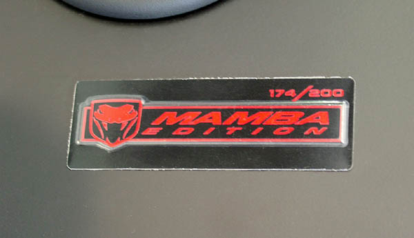 104_srt10_mamba_black_interior_plaque_number